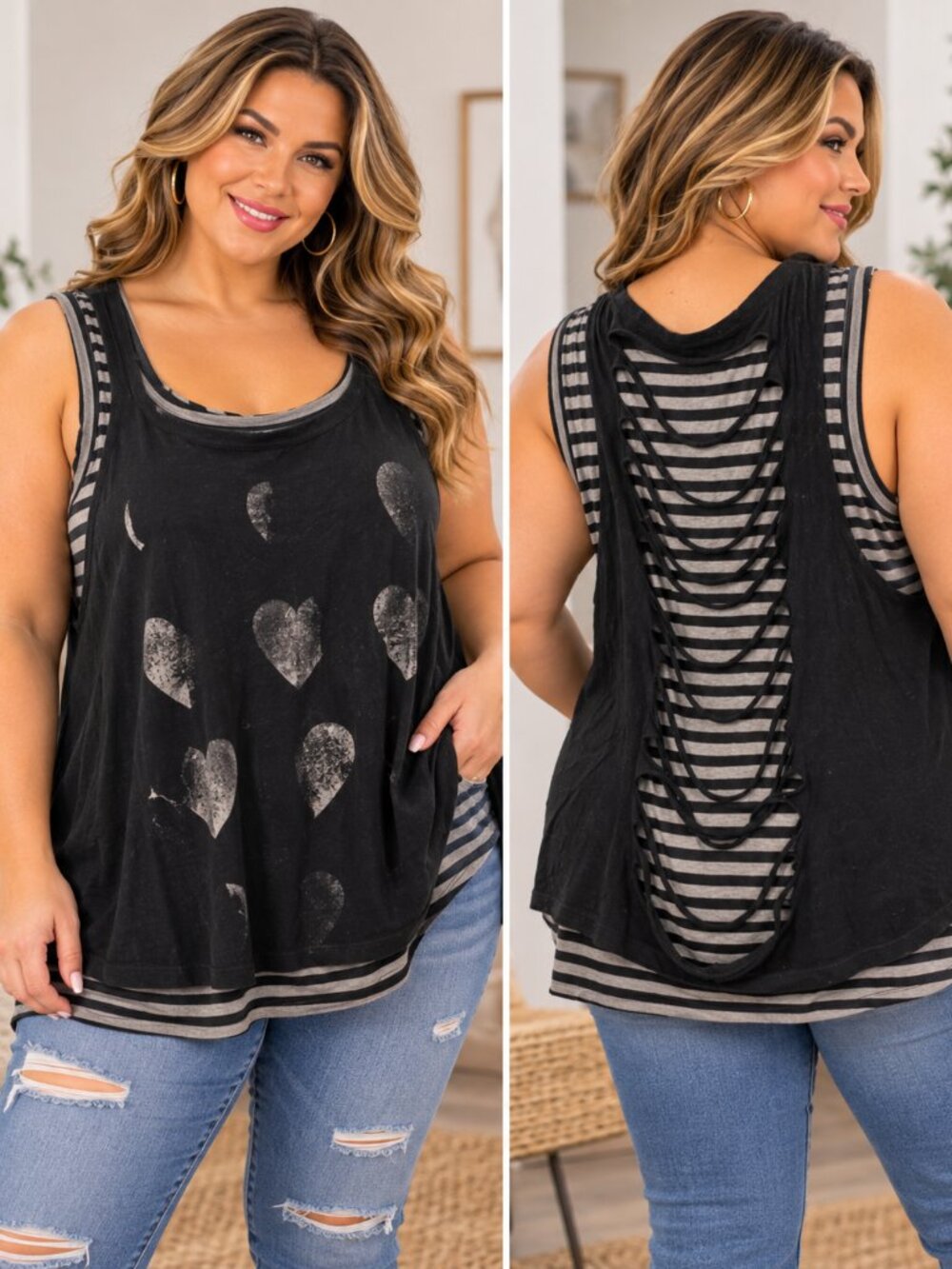Torrid Layered Tank Top